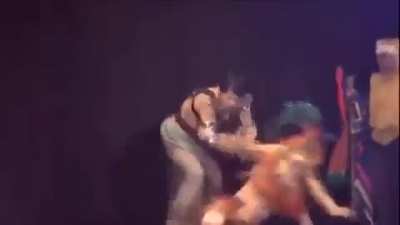 When FGO the Stage got an actual wrestler to play Quetzalcoatl