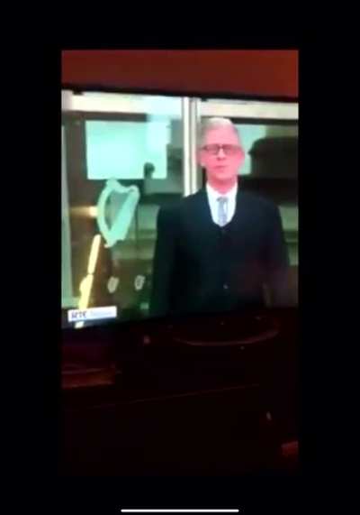 A year later, this still remains the greatest RT&Eacute; news report of all time...