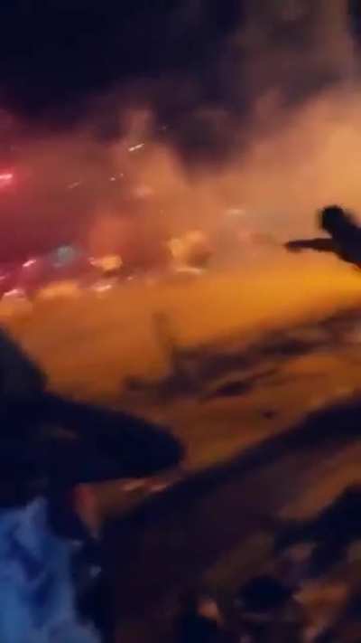 Ahhh! Yes. Neighbourhood firework battle.
