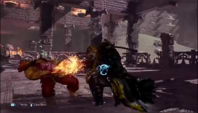 You don't just come to Tekken from a different game and start talking trash...😠