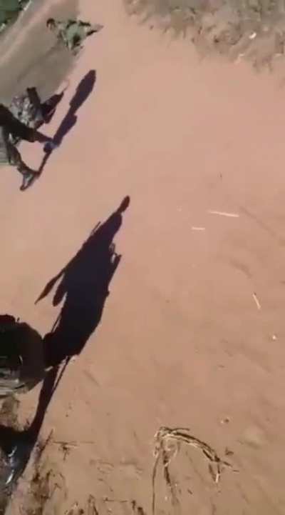 Mozambican troops engage fighters in Cabo del gado, Mozambique.