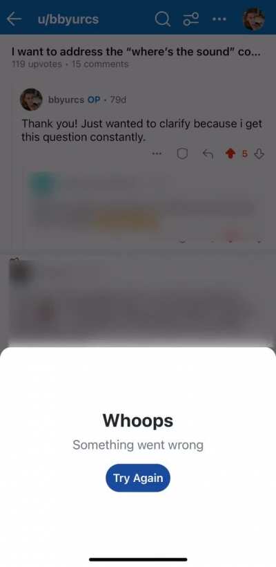 [ios] unable to see user&rsquo;s profiles who comment on my posts on my profile 