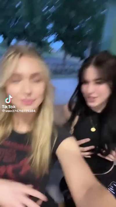 The way her eyes roll back