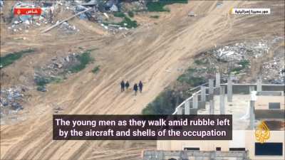 Drone footage shows 4 unarmed people killed by the israelis