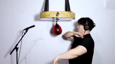 Your gonna catch these hands... making sweet love to the speedbag