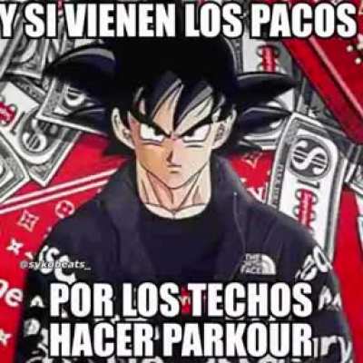 A goku no le falta calle 🤑🤑🤑😎😎😎💵💵💵💵