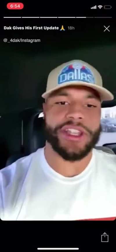 Big shout out to Dak Prescott for doubling down on his faith after a bad ankle injury. Let&rsquo;s join together in prayer for a speedy recovery so this man can witness to the masses!