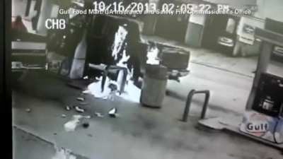 WCGW Playing With A Lighter While Pumping Gas?