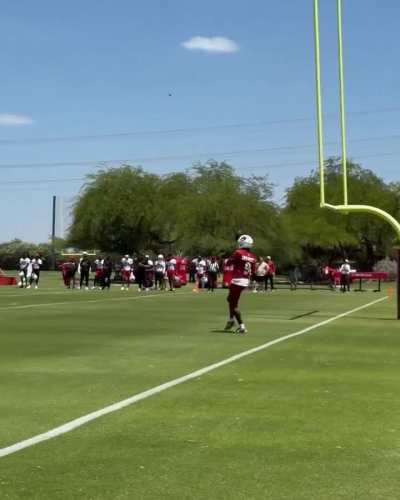Carson Beck throwing dimes in OTAs 😤