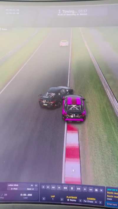 Am I at fault? I am the black bmw. After initial contact I thought he was farther back but I guess not.