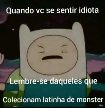 Aqueles que colecionam latinha de monster