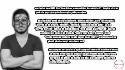 Orhan abi (Yarakstyle91), yaptığı akıllıca bir g&ouml;ndermeyi bize a&ccedil;ıklıyor.