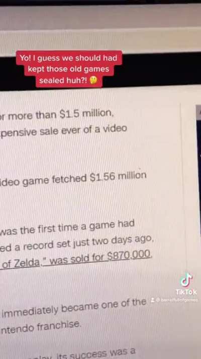 Mario 64 for sold for how much?!