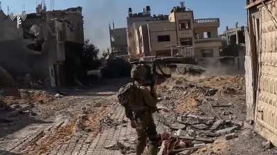252nd reserve division of the IDF in Gaza. 08/11/2023