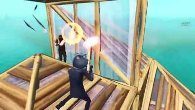 Muscle memory is a hell of a drug. Prioritized closing wall edit over shooting enemy. Didn't even notice I did that until I watched the replay.