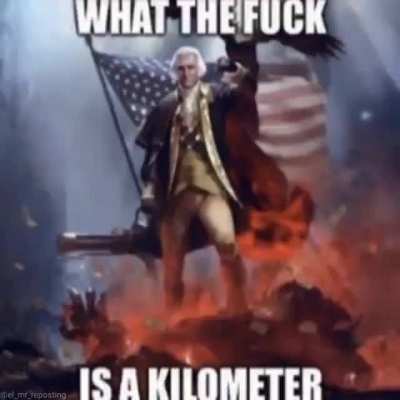 km