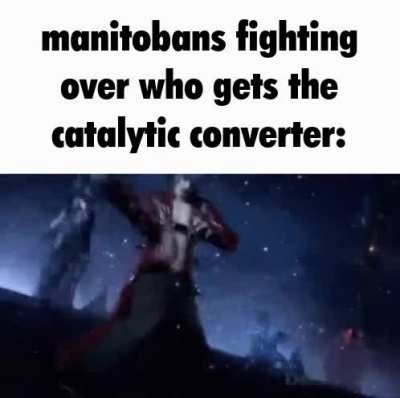 lucky he only got the converter stolen
