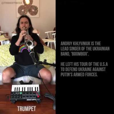 🇺🇦 Oy U Luzi Chervona Kalyna by Andriy Khlyvnyuk & The Kiffness