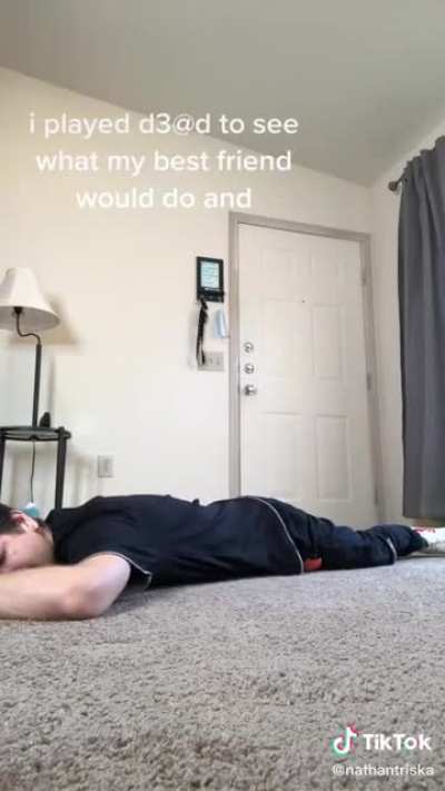 Playing dead