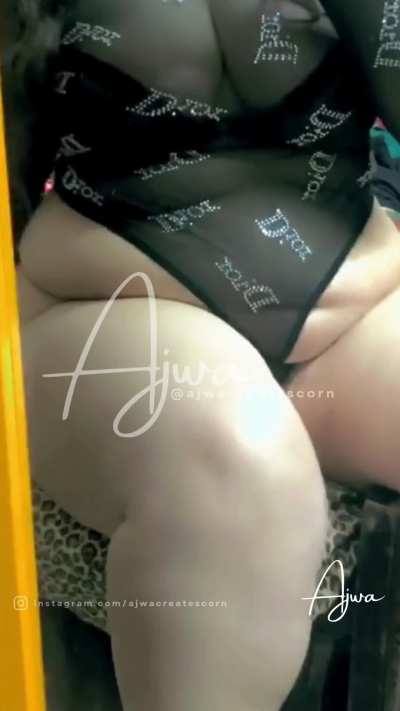Follow @ajwacreatescorn on X, Facebook, TikTok &amp;amp; Instagram &mdash; subscribe if you want more than a tease.