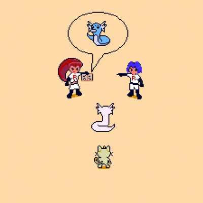 Ditto trolling team rocket.