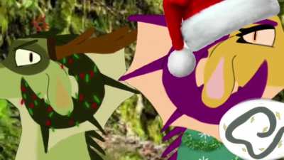 Part 2 for the Mr.Grinch MAP hosted by SylentNote_1681 &amp;amp; Kylokiblum! ft Chameleon &amp;amp; 2 random RainWings