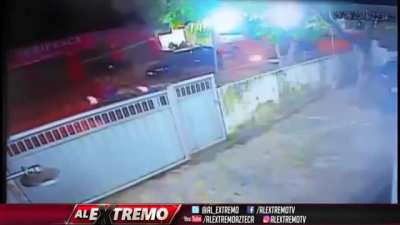 Both motorcyclists managed to survive