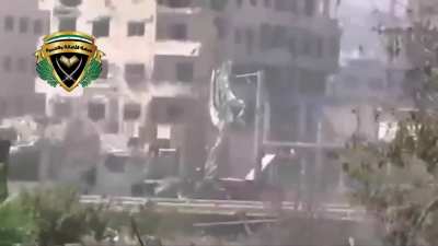 FSA M-79 Osa anti-tank team engages/destroys several Syrian Army tanks operating in Damascus - 8/25/2013
