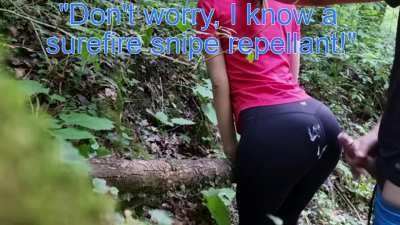 Naive MILF goes hiking