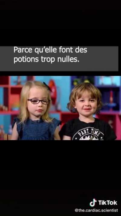 Pourquoi les filles ne peuvent pas &ecirc;tre des scientifiques?