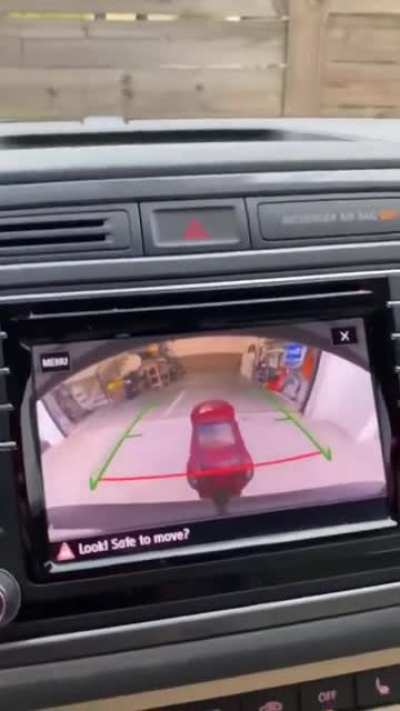Tiny car parking hack