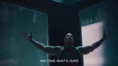 face off- the rock verse but GAY