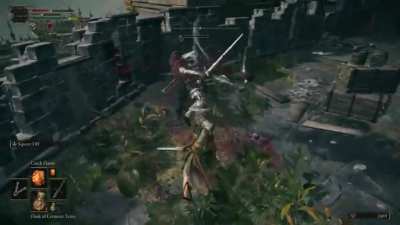 My friend caught the audio of me struggling on Elden Ring.