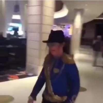 It's Michael Jackson