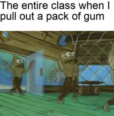 Hand over the gum and no one gets hurt