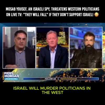 Mossad agent vows on air that "politicians in the west [...] will fall" 