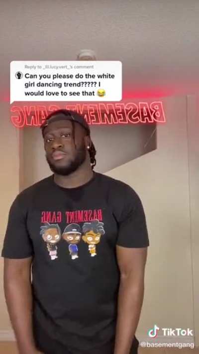 The white girl dancing trend