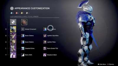 Celestial Saint. The Seven Sisters shader makes it look like there&rsquo;s snow on the fur 😍