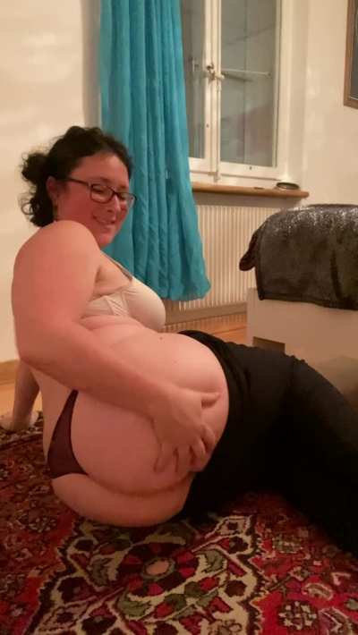 Just trying to tempt you with my ass, is it working?