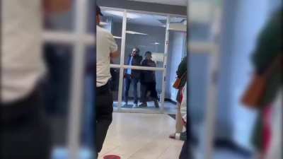 Nasty racist attacks woman recording her. Happened yesterday at a DMV in Kitchener Ontario.