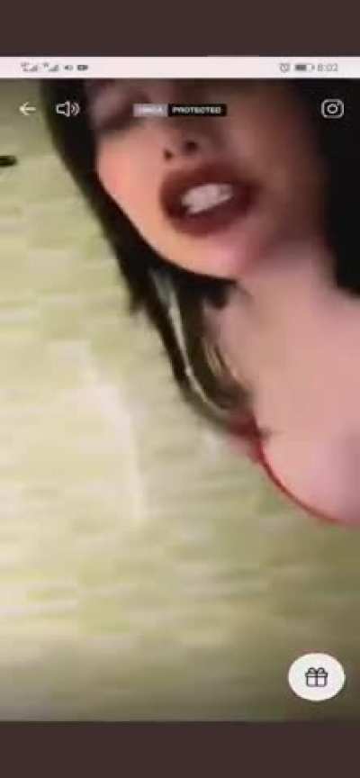 live topless clip