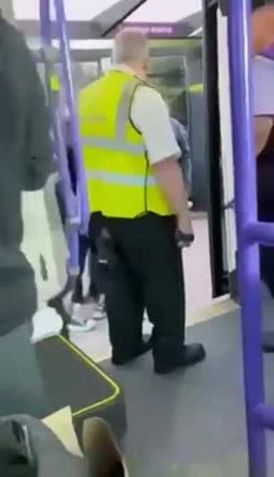 Ireland: Teen Girl Spits in Old Man's Face....He Kicks Her &amp;amp; Friends Off The Bus