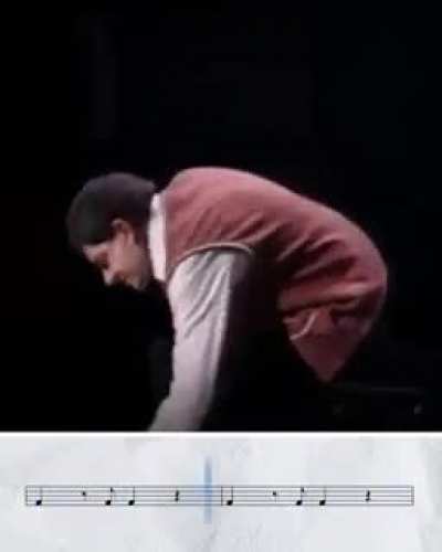 Mr. Bean&rsquo;s invisible drum kit solo. That hand technique is just perfect 😏.