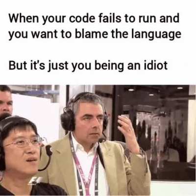NO MAN, the language is just bad &amp;gt;:(