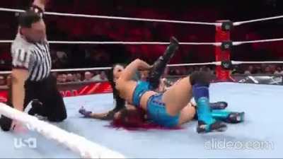 [Raw spoilers] Finish to IYO Sky vs Mia Yim match