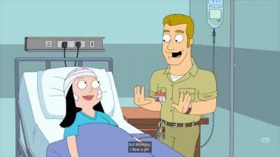 For apes that don&rsquo;t roam the jungle. American Dad-The longest Distance Relationship (2014) Simulation confirmed