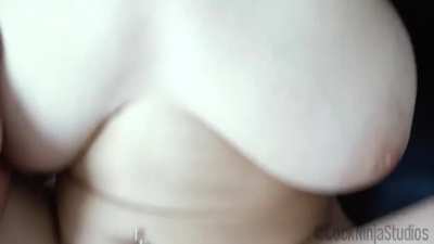 Sis begs for a quick fuck