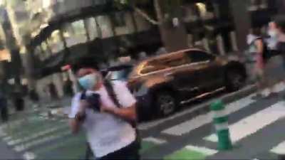 San Jose man shot with rubber bullets by Police (has incendiary device detonate in his face) at George Floyd protests.