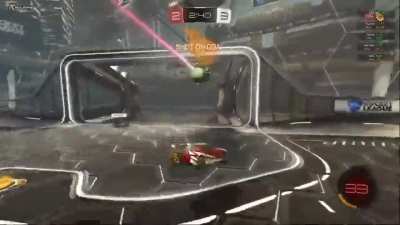 crazy bump goal :O