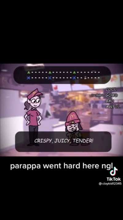 I think she meant to say that...
